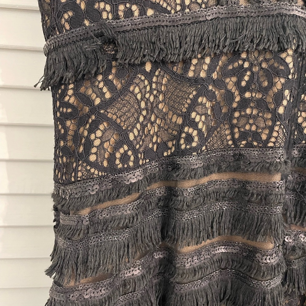 Tadashi Shoji Black Lace Midi Dress - Picture 4 of 4
